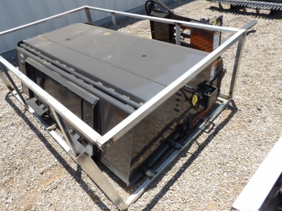 SKID STEER BOX BROOM SWEEPER