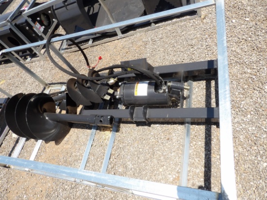 SKID STEER POST HOLE DIGGER