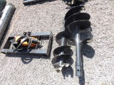 SKID STEER POST HOLE DIGGER