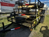 New Utility Trailer 9-20-2024 5’x10’ Single Axel,