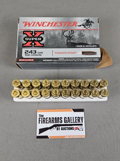 Winchester Super-X 243WIN Deer & Antelope Ammo