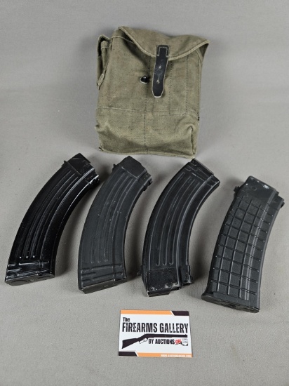 4 Mags and Pouch
