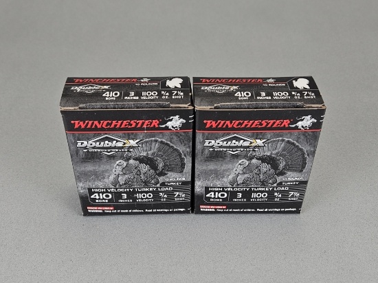 2-10rd Boxes Winchester Double X .410 Bore Ammo