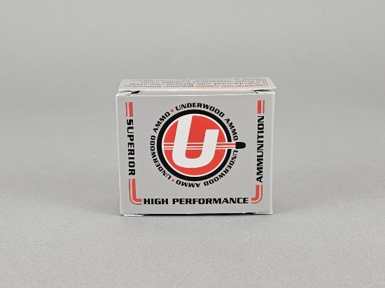 20rd Underwood Ammo 9mm Luger 90gr