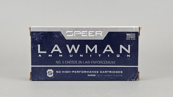 50rd Speer Lawman 45 Auto 230gr TMJ Ammo