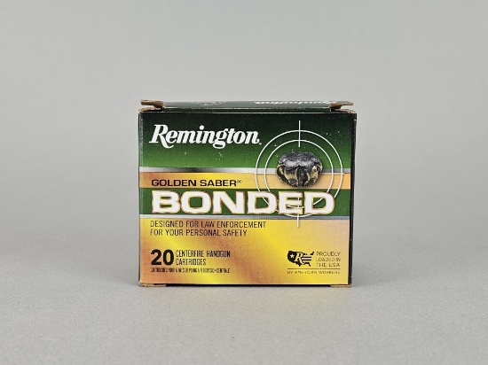 20rd Remington 45 Auto BJHP Bonded Ammo