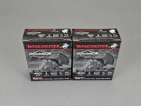 2-10rd Boxes Winchester Double X .410 Bore Ammo