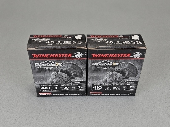 2-10rd Boxes Winchester Double X .410 Bore Ammo