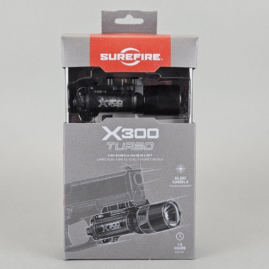 Surefire X300 Turbo High-Candela Handgun Light