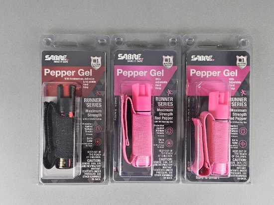 3 - Sabre Pepper Gel Spray: Runner Series