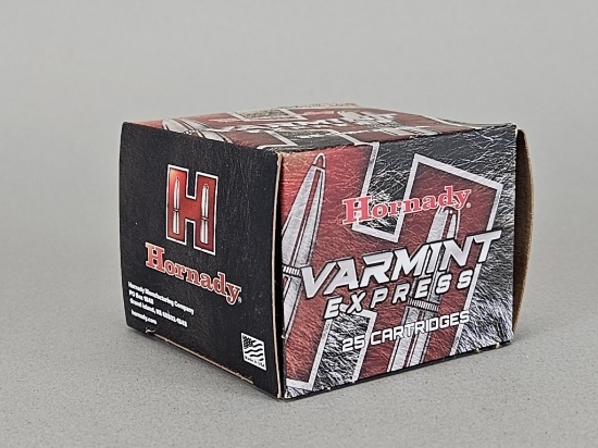 25rd Hornady Varmint Express 22 Hornet Ammo