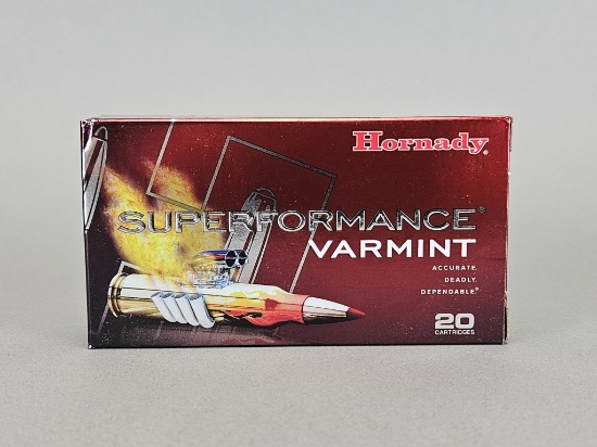 20rd Hornady Superformance Varmint 204 Ruger