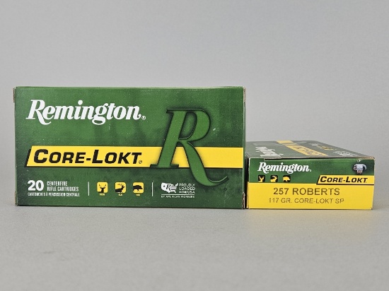 2-20rd Remington 257 Roberts SP Ammo