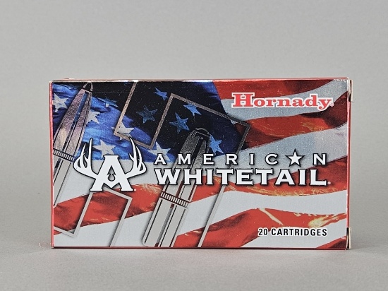 20rd Hornady American Whitetail 308 WIN Ammo