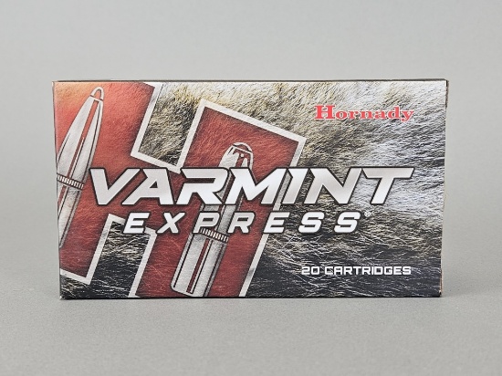 20rd Hornady Varmint Express 6.5 Creedmoor Ammo