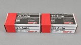 2 - 50rd Aguila .25 Auto 50gr FMJ Ammunition