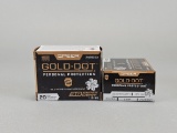2 - 20rd Speer Gold Dot 30 Super Carry GDHP Ammo