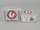 2-20rd Underwood Ammo 9mm Luger 90gr