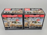 2-25rd Winchester Blind Side2 12GA Hex Steel Shot