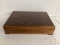 Vintage Oneida Heirloom Plate Wood Flatware Box