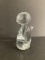 Clear Art Glass Cat