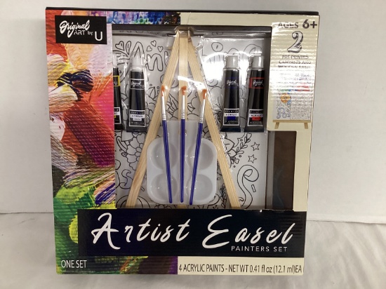 Original Art by U Artists Easel Painters Set