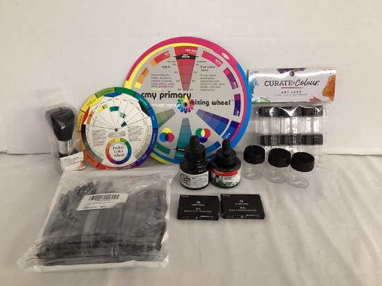 Artists Ink, Art Jars, Brush and More