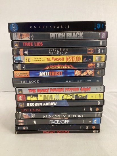 16 DVD Movies