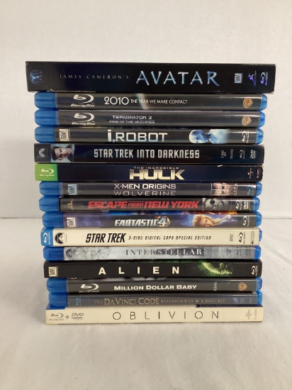 15 Blu-Ray Movies