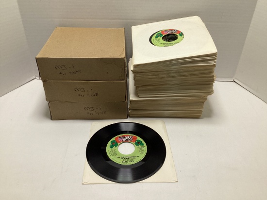 Approx. 150 Burl Ives The Christmas Legend of Monkey Joe 45 Records