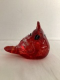 Art Glass Cardinal