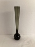 Art Glass Bud Vase with Controlled Bubbles