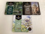 Three Sets of Castle Arts Soft Touch Colored Pencils