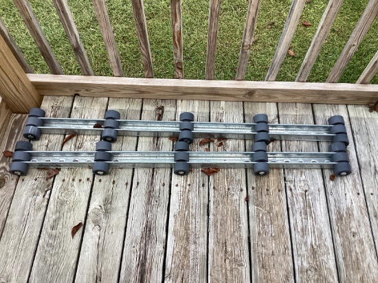 Pair of Boat Trailer Hull Saver Roller Guides