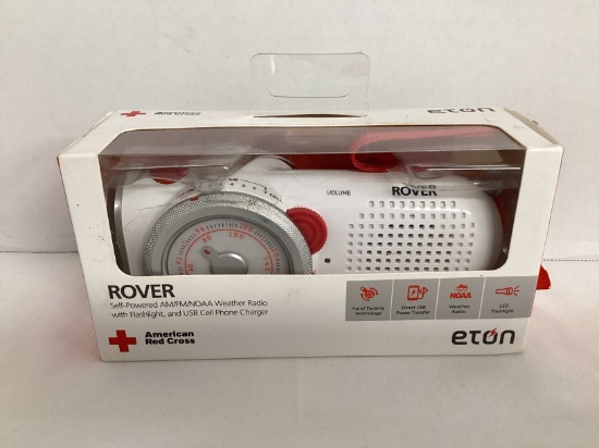 Eton Rover Self Powered Weather Radio with Flashlight