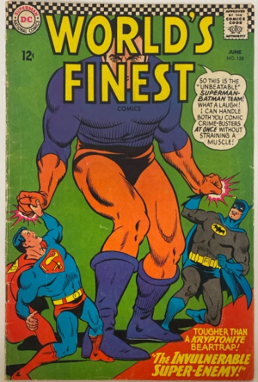 World's Finest Comics 158 DC Comic Book