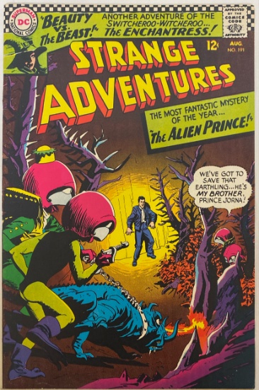 Strange Adventures 191 DC Comic Book