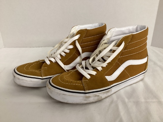 Vans Off the Wall Sk8-Hi High Top Desert Sun Shoes