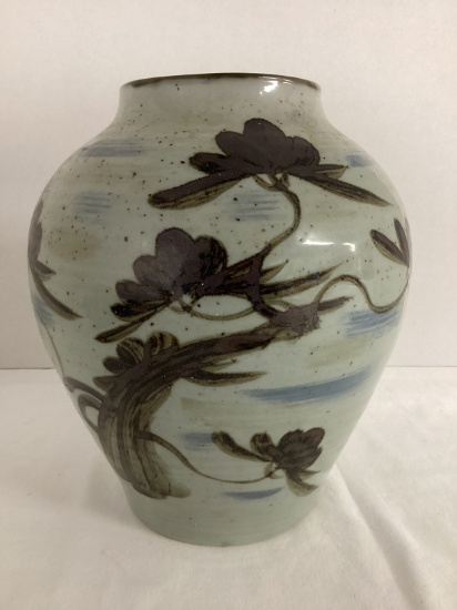Asian Floral Vase