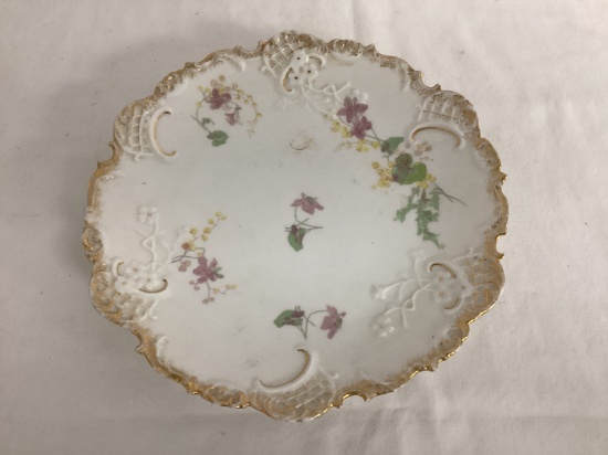 Leonard Vienna Austria Floral Plate