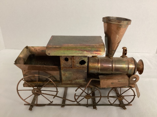 Metal Art Train Music Box