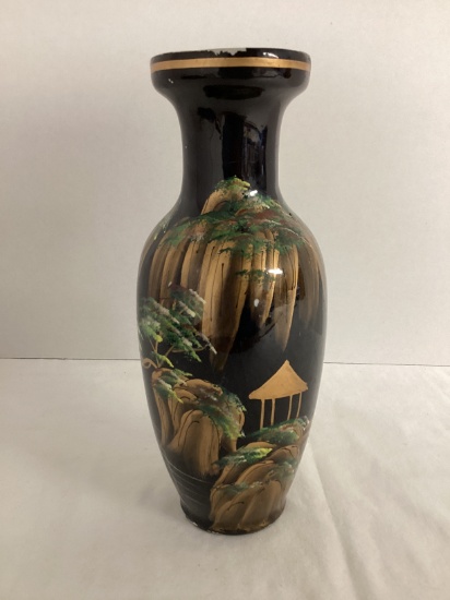 Painted Asian Vase