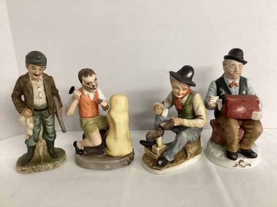 Four Vintage Figurines