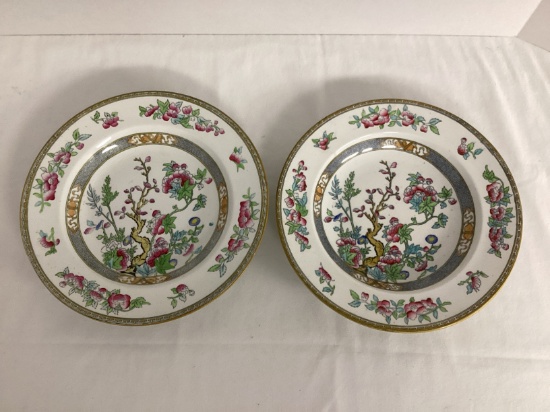 Two Wedgewood Indian Tree Bowls