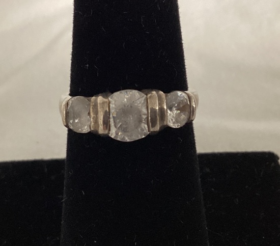 CZ Sterling Ring