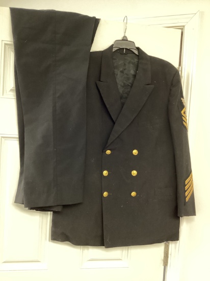 Navy Chief Gunner's Mate Military Uniform