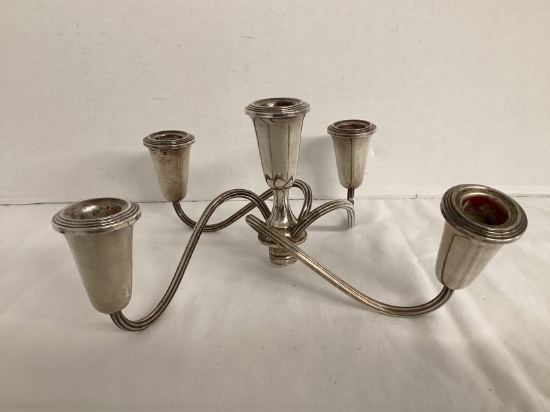 Alvin Sterling Weighted Candelabra Insert