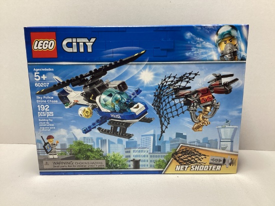New LEGO City 60207 Sky Police Drone Chase Building Set