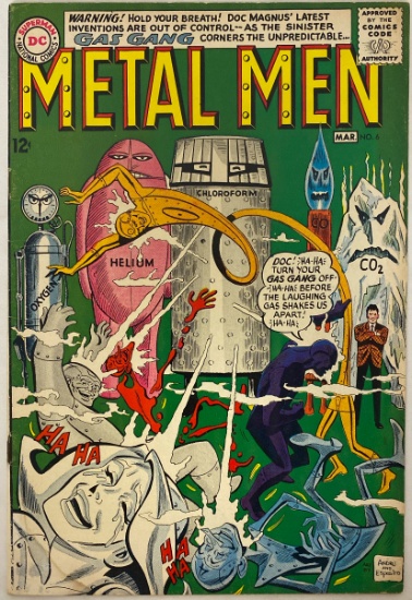 Metal Men 6 DC Comic Book