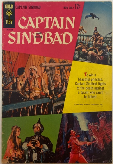 Captain Sinbad 1 Gold Key Comic Book